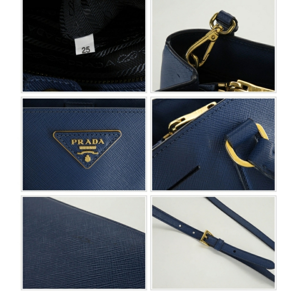 💯 AUTH PRADA SAFFIANO LEATHER Crossbody Bag - Picture 7 of 8